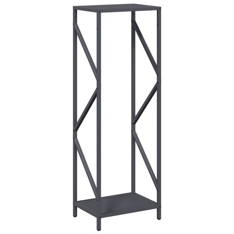 VidaXL Stojak na drewno opałowe antracyt 34x25x100 cm