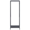 VidaXL Stojak na drewno opałowe antracyt 34x25x100 cm