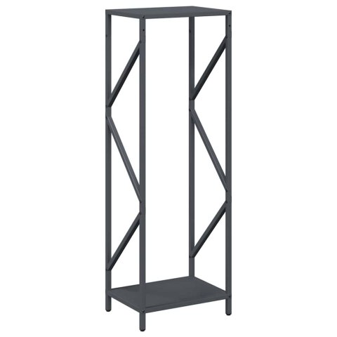 VidaXL Stojak na drewno opałowe antracyt 34x25x100 cm