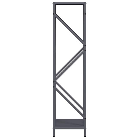 VidaXL Stojak na drewno opałowe antracyt 34x25x100 cm