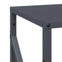 VidaXL Stojak na drewno opałowe antracyt 34x25x100 cm
