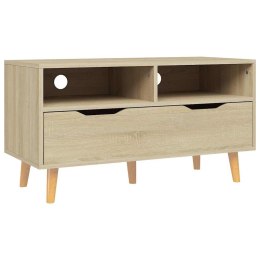 VidaXL Szafka pod TV, dąb sonoma, 90x40x48,5 cm