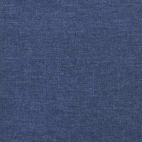 VidaXL Rama łóżka z zagłówkiem bez materaca niebieska 90x190cm tkaniną