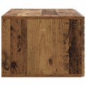 VidaXL Szafka RTV montowana na ścianie 59,5 x 31 cm Stare drewno