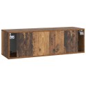 VidaXL Szafka RTV montowana na ścianie 98 x 31 x 30 cm Stare drewno