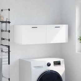 VidaXL Szafka wisząca, biała, 100x36,5x35 cm, materiał drewnopochodny