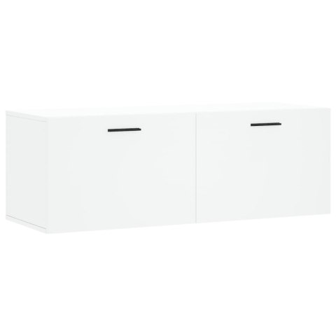 VidaXL Szafka wisząca, biała, 100x36,5x35 cm, materiał drewnopochodny