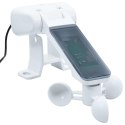 VidaXL Markiza elektryczna z oświetleniem LED i czujnikiem 3 x 2,5 m