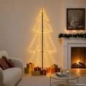 VidaXL Ozdoba świąteczna LED w kształcie choinki, 300 LED, 120x220 cm