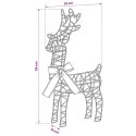 VidaXL 3D Renifer Bożonarodzeniowy LOVIISA 2 szt. 80 LED Ciepła biel
