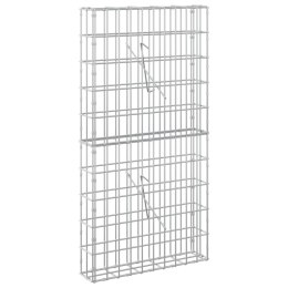 VidaXL Gabion z drutu 3,5 mm i siatką 5x10 cm 50x10x100 cm