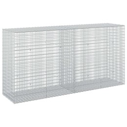 VidaXL Gabion z drutu 3,5 mm i siatką 5x2,5 cm 200x50x100 cm