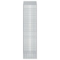 VidaXL Gabion z drutu 3,5 mm i siatką 5x2,5 cm 50x100x200 cm