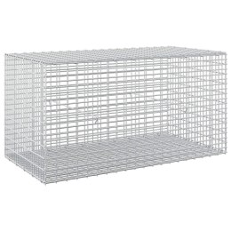 VidaXL Gabion z drutu 5 mm i siatką 5x2,5 cm 100x50x50 cm