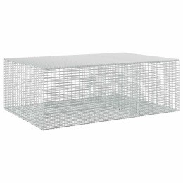 VidaXL Gabion z drutu 5 mm i siatką 5x2,5 cm 150x100x50 cm