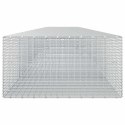 VidaXL Gabion z drutu 5 mm i siatką 5x2,5 cm 750x100x50 cm