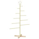 VidaXL Metalowa choinka świąteczna KUOPIO 125 cm Stal złoty