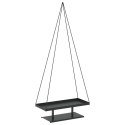 VidaXL Metalowa choinka świąteczna KUOPIO 180 cm Stal Czarny
