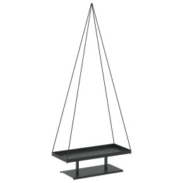 VidaXL Metalowa choinka świąteczna KUOPIO 180 cm Stal Czarny