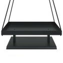 VidaXL Metalowa choinka świąteczna KUOPIO 180 cm Stal Czarny