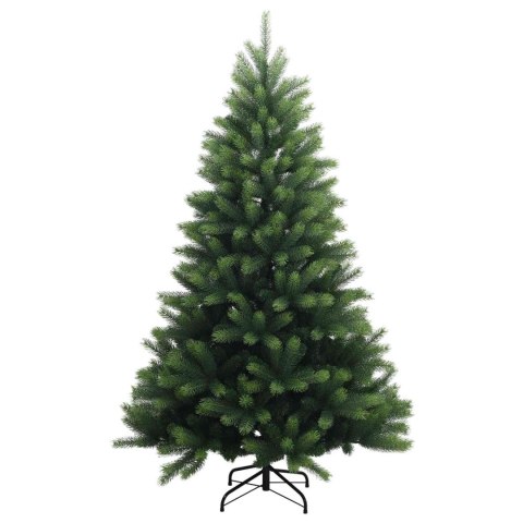 VidaXL Sztuczna choinka z bombkami 120 cm 150 LED Ciepła biel