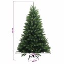 VidaXL Sztuczna choinka z bombkami 150 cm 150 LED Ciepła biel