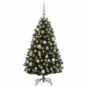 VidaXL Sztuczna choinka, ciemnozielona, z bombką 150 cm 150 LED