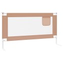 BARIERKA OCHRONNA DO ŁÓŻKA OSŁONA BRAMKA -BED RAIL 150X25CM TAUPE