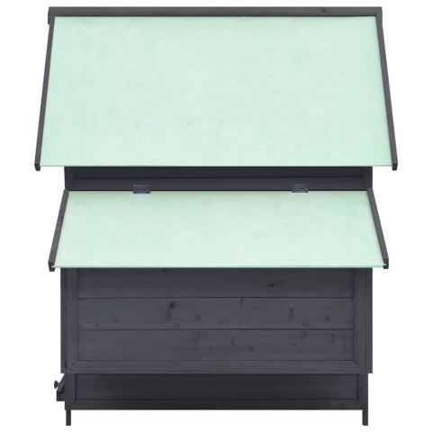 KLATKA DLA KURCZĄT SZARO-BIAŁA 152X96X110CM JODŁA