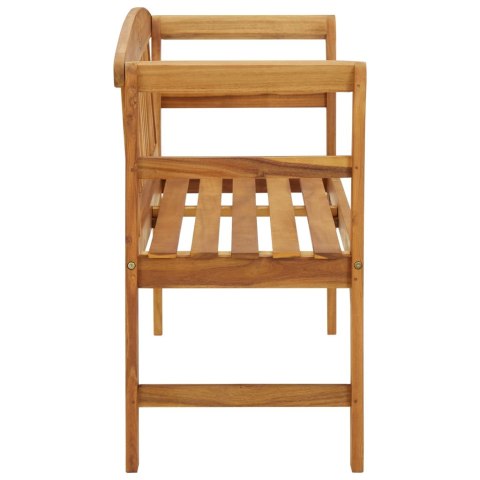 ŁAWKA OGRODOWA 114CM LITE DREWNO AKACJOWE