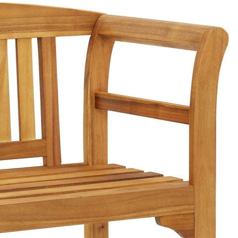 ŁAWKA OGRODOWA 114CM LITE DREWNO AKACJOWE