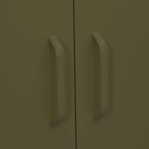 SZAFKA OLIWKOWOZIELONA 80X35X1015CM STALOWA