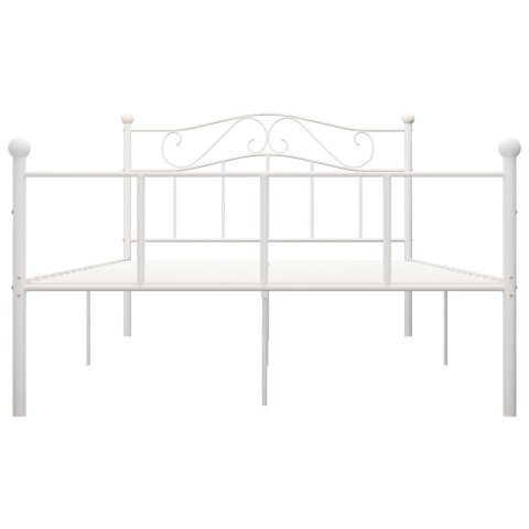 RAMA ŁÓŻKA BIAŁA METALOWA 120X 200CM