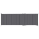 PODUSZKA OGRODOWA NA LEŻAK ANTRACYTOWA 200X60X3CM