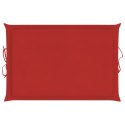 PODUSZKA OGRODOWA NA LEŻAK CZERWONA 186X58X3CM