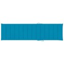 PODUSZKA OGRODOWA NA LEŻAK NIEBIESKA 200X50X3CM