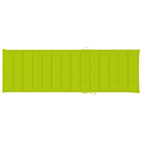 PODUSZKA OGRODOWA NA LEŻAK JASNOZIELONA 200X60X3CM