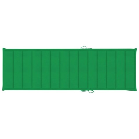 PODUSZKA OGRODOWA NA LEŻAK ZIELONA 200X60X3CM