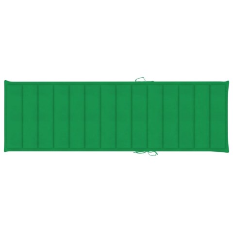 PODUSZKA OGRODOWA NA LEŻAK ZIELONA 200X70X3CM