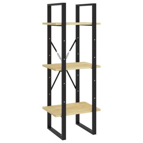 5-POZIOMOWY REGAŁ NA KSIĄŻKI 40X30X175CM SOSNOWY