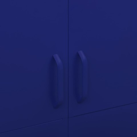 SZAFA GRANATOWA 90X50X180CM STALOWA