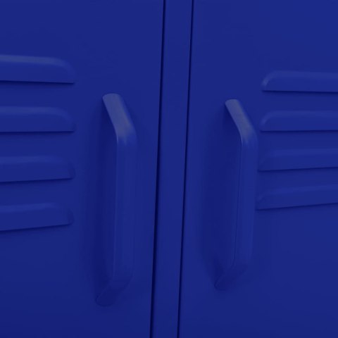 SZAFKA POD TELEWIZOR GRANATOWA 105X35X50CM STALOWA