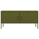 SZAFKA POD TELEWIZOR OLIWKOWA 105X35X50CM STALOWA