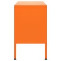 SZAFKA POD TELEWIZOR POMARAŃCZOWA 105X35X50CM STALOWA