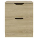 SZAFKI NOCNE 2 SZT. DĄB SONOMA 40X40X50CM