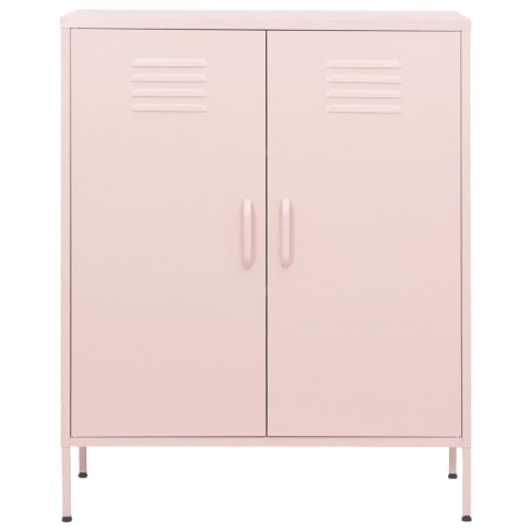 SZAFKA RÓŻOWA 80X35X1015CM STALOWA