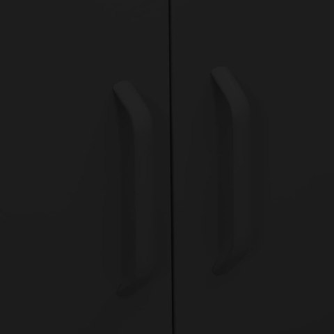 SZAFKA CZARNA 80X35X1015CM STALOWA