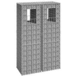 SŁUPKI GABIONOWE GABION 2 SZT. 40X40X140CM