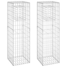 SŁUPKI GABIONOWE GABION 2 SZT. 40X40X140CM