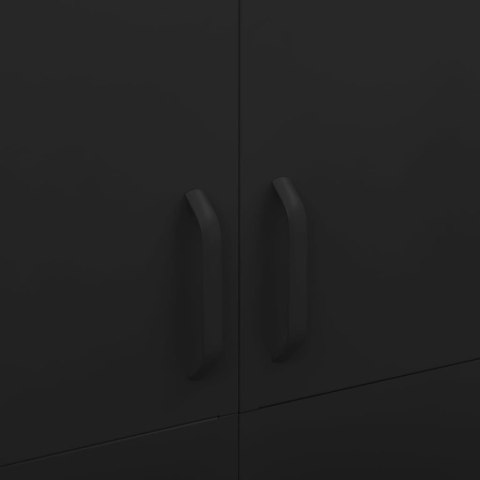 SZAFA CZARNA 90X50X180CM STALOWA